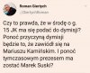 Jarek się zawiódł