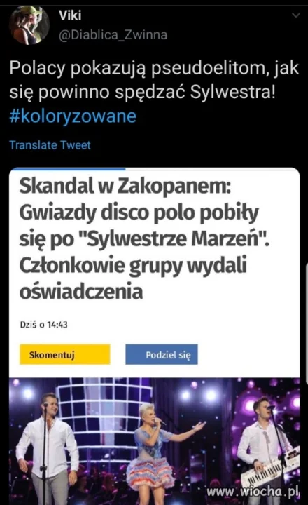 Pseudosylwester dla Pseudopolaków