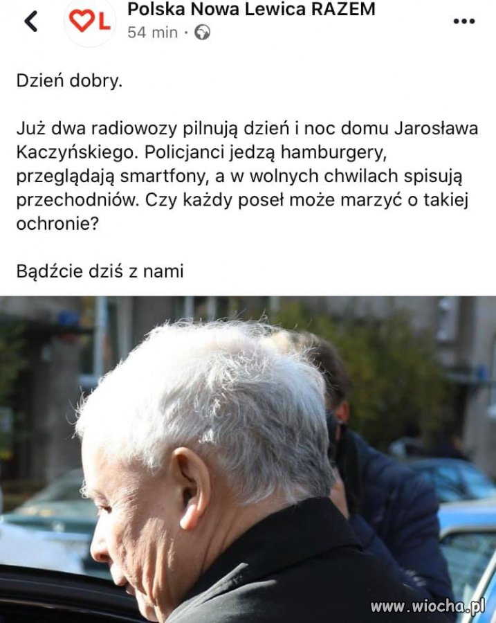 A może to areszt domowy ? Pilnują gnoma by nie ...