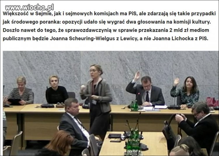 PiSuski spóźnił się na głosowanie
