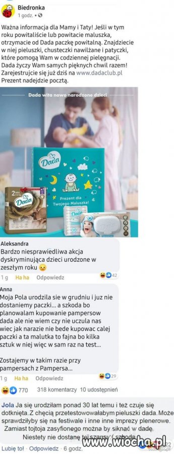 Nie załapały się...