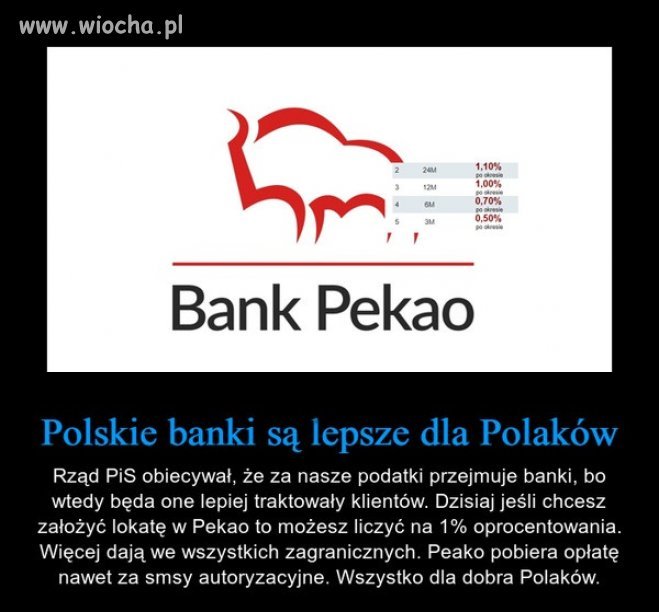 Wszystko dla dobra Polaków. 