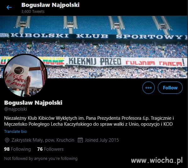 Polskie ścierwo kibolskie