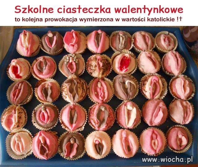 Ciasteczka walentynkowe...