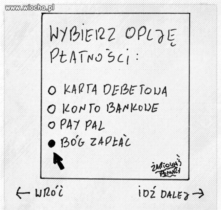 Zamówiłem chrzest.