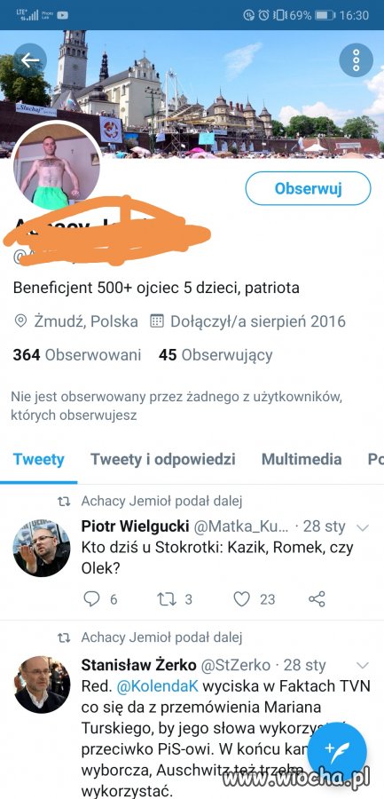 Beneficjent.. Patriota...kawał Polaka...