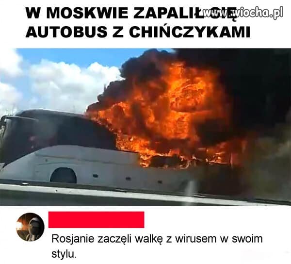Pożar.
