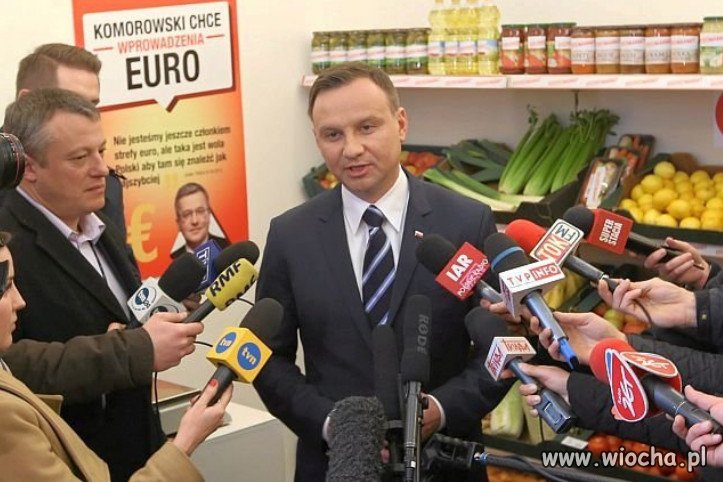 Ceny rosną, ale...Andrzej Duda próbuje wytłumaczyć, skąd 