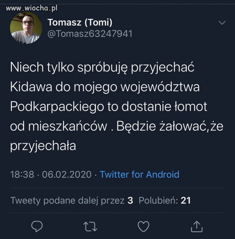 Prawacki dzban GROZI pobiciem kandydatce opozycji