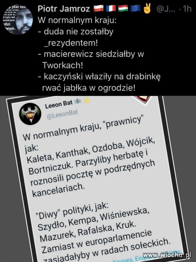 W normalnym kraju ...