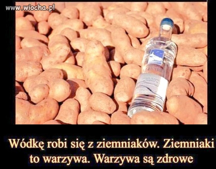 Wódka jest wege.