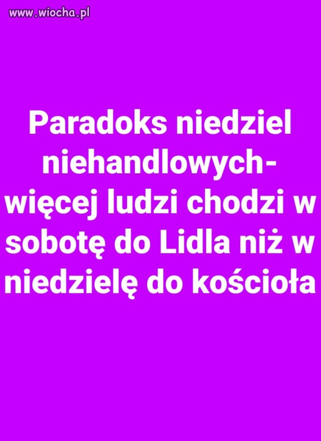 Niezamierzony skutek dobrej zmiany