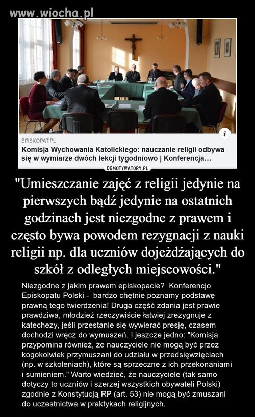 Komisja wychowywania katolickiego: