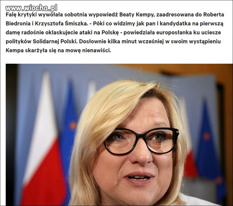 Żelazna 'dama' polskiej polityki