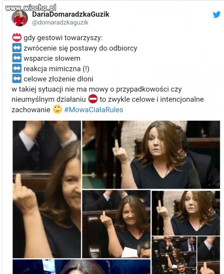Przypadkowy palec?