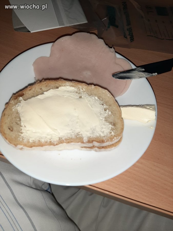 Kolacja NFZ,margaryną na bogato