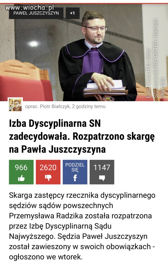 Niezależne sądy według PiS 