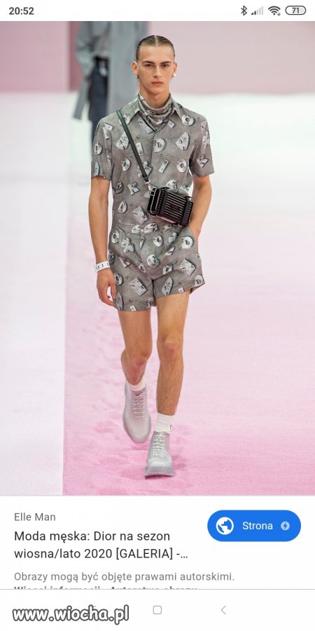 Wpisałem w Google moda męska 2020