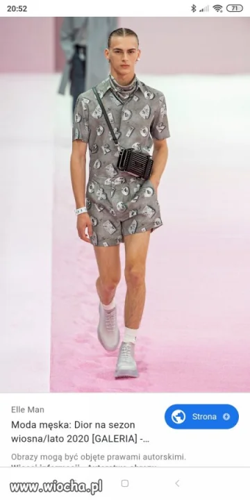 Wpisałem w Google moda męska 2020