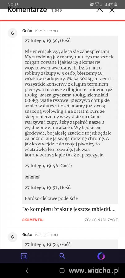 Nie wiem co powiedzieć 
