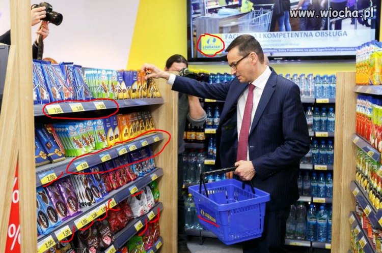 A opozycja kłamie że ceny urosły...
