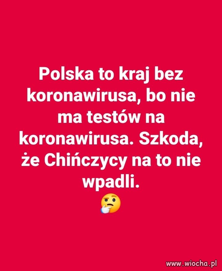 Patrzcie, przechytrzyliśmy Chińczyków ...
