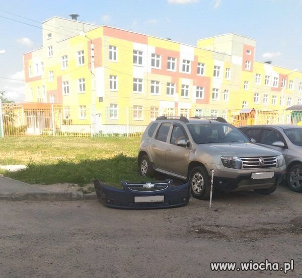 Somsiad zaklepał miejscówkę