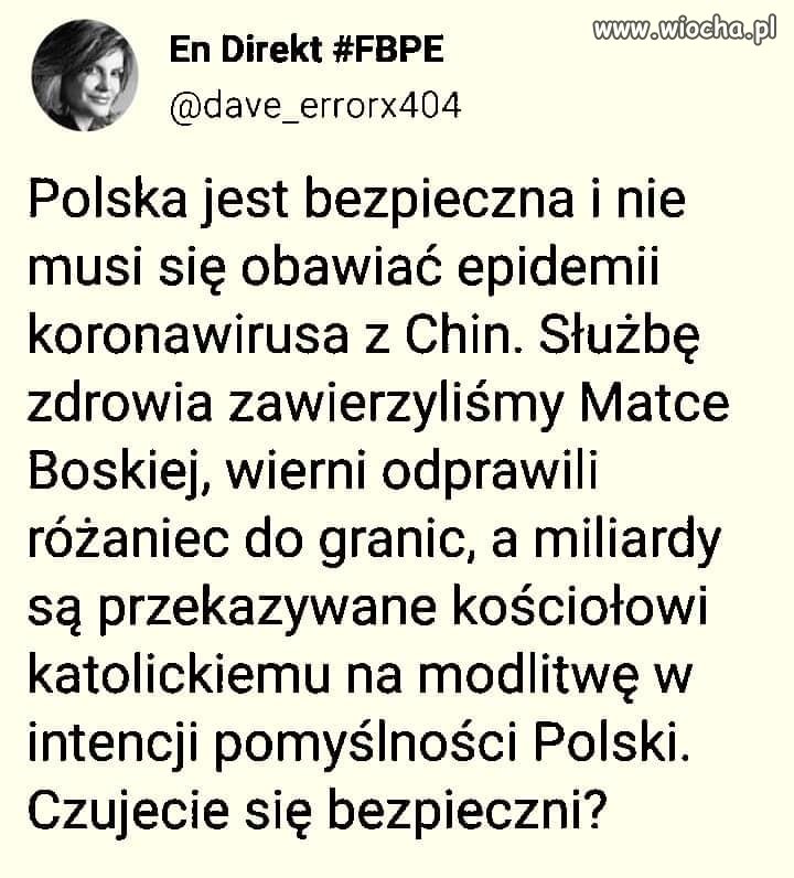 Jesteśmy bezpieczni 