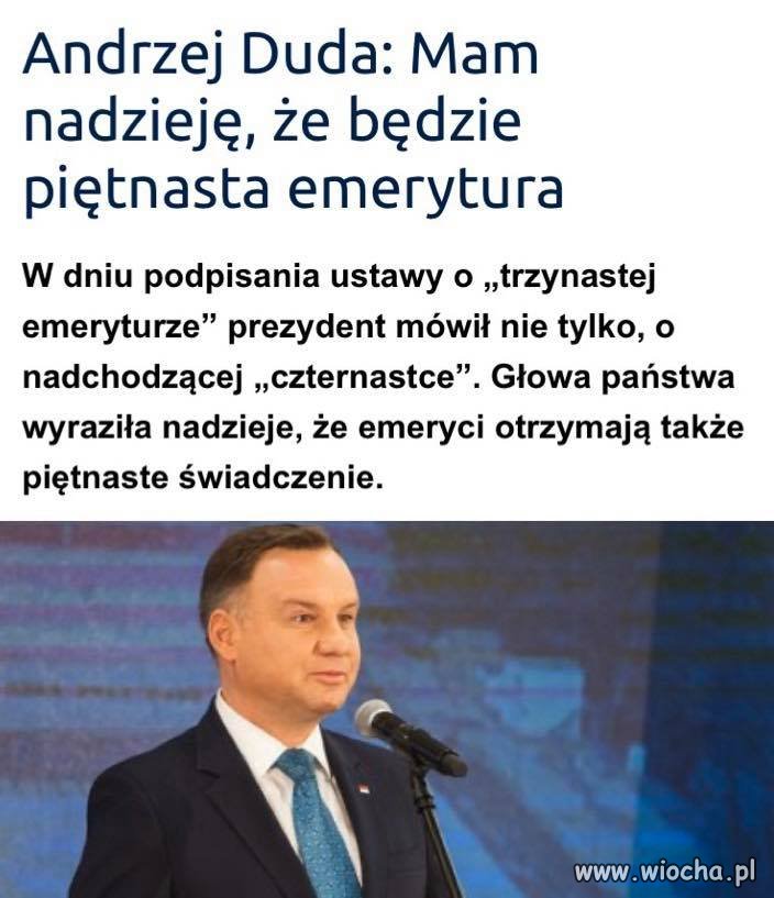 Jak tak dalej pójdzie to do maja zdąży obiecać 24.