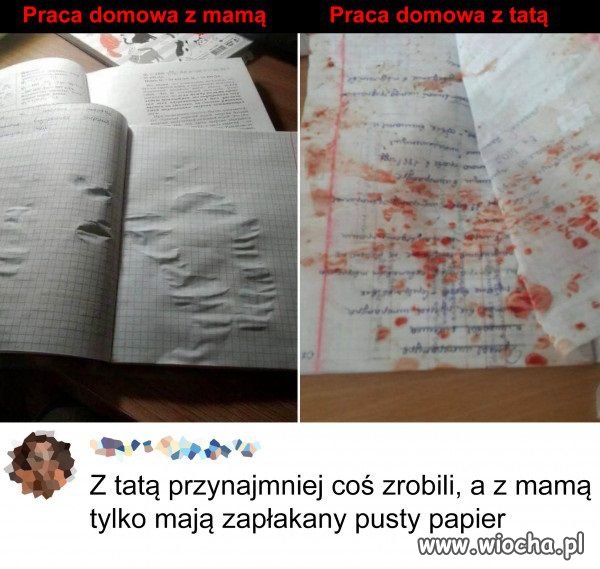Odrabianie z mamą i tatą