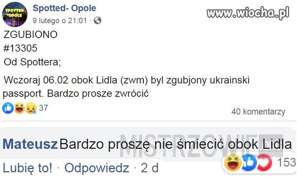 Zgubiono
