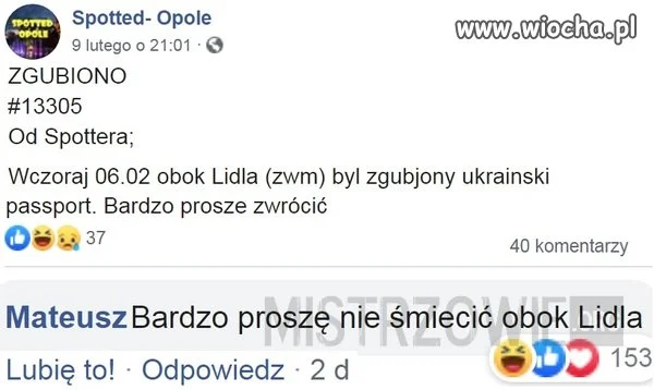 Zgubiono