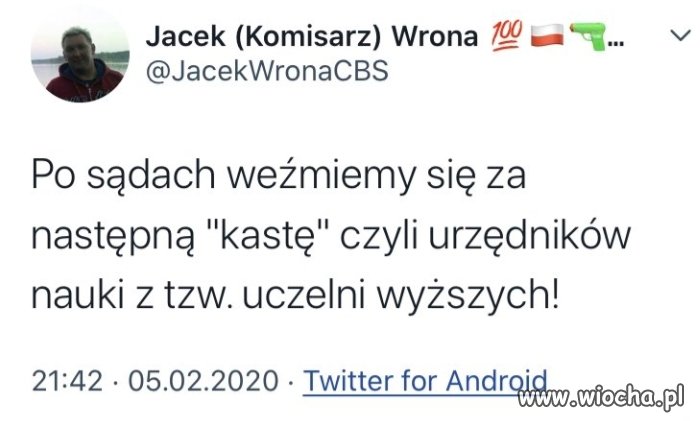 Polskie chamy niszczą inteligencję