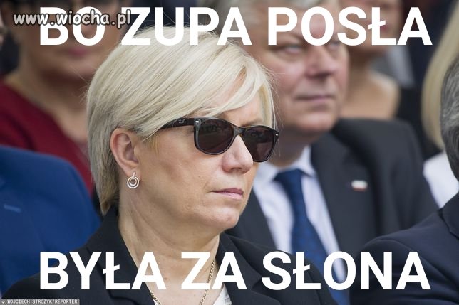 Pewnie prezes nauczył się już używać kuli