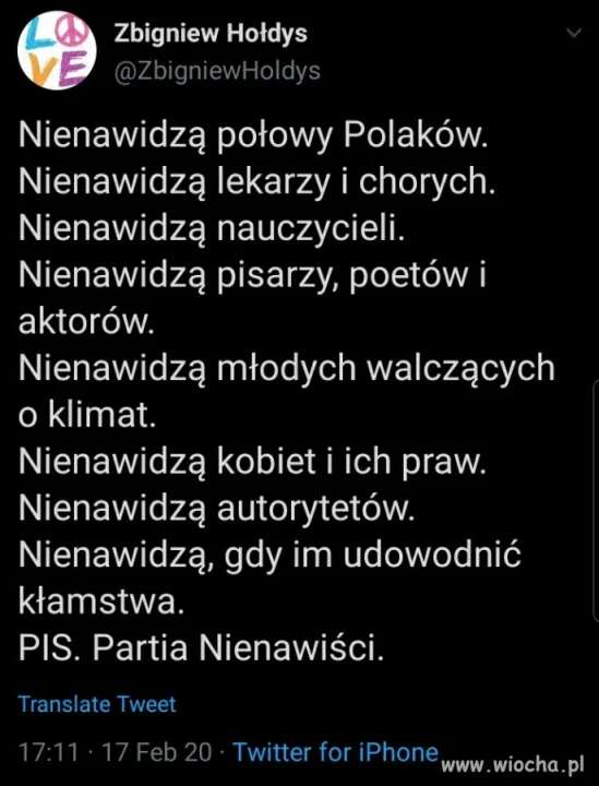 PiS - partia nienawiści