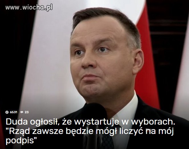 Będę nadal posłuszną pacynką Ukochanego Wodza 
