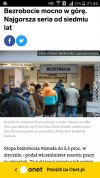 Bezrobocie i teksty PiS 