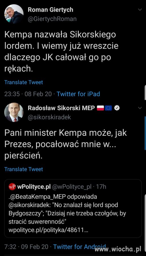 Polityczne heheszki