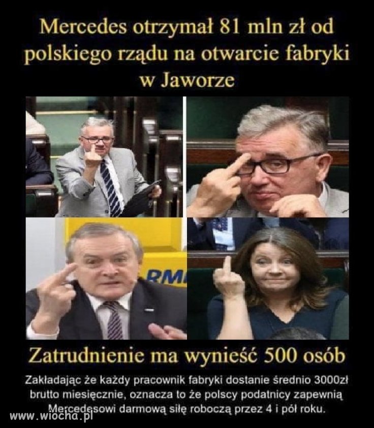 Bo Niemców nie stać...
