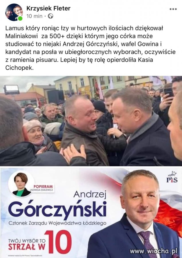 I co wy na to pisiory ?