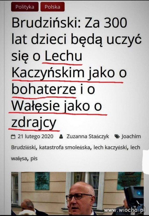 Będziemy uczyli nasze dzieci prawdy ... Niezależnie od tego jak historia zostanie sfałszowana!