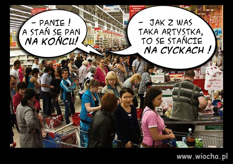  W piątkowej koleeejce ...