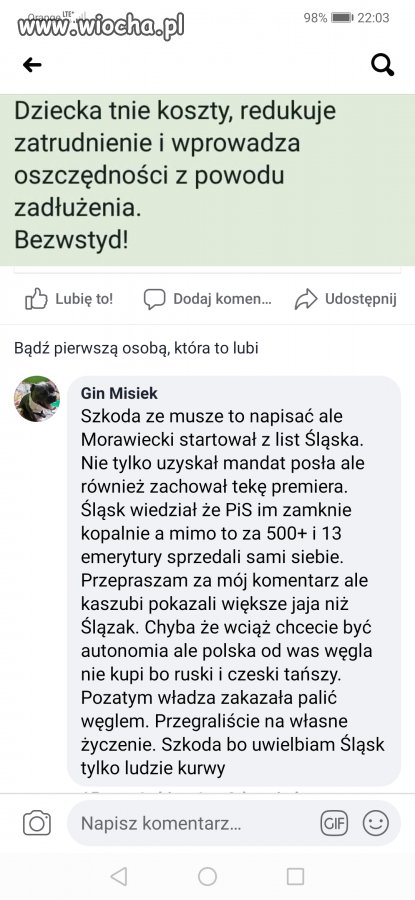 Na wasze (Ślązaków) życzenie. Chcieliście PiS 