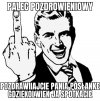 Z pozdrowieniami