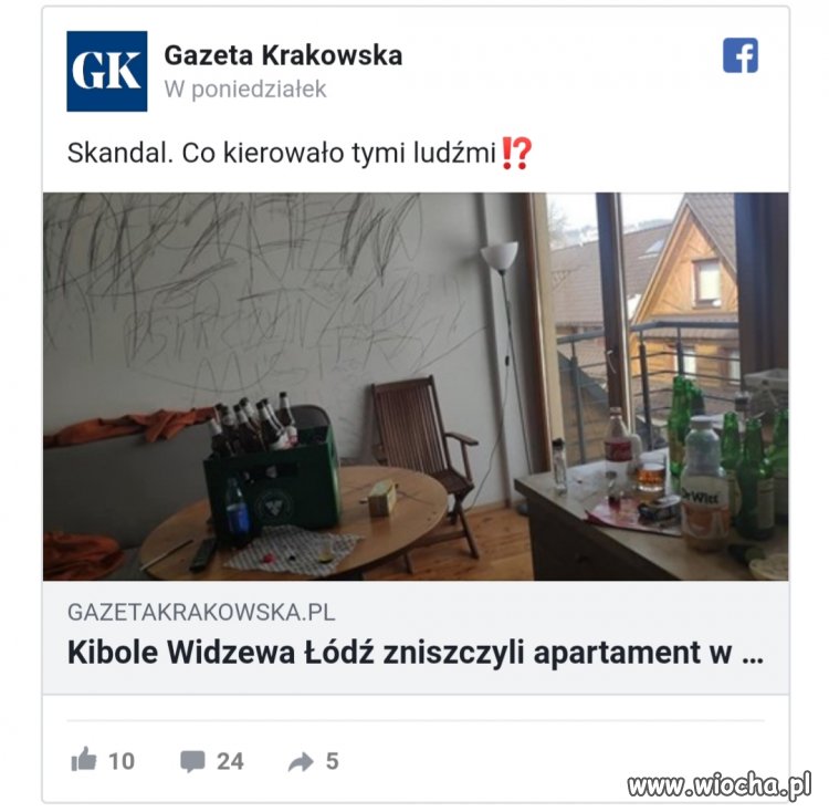 Wpuścić chamstwo na salony