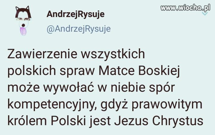 Oj będzie kłótnia na górze ...