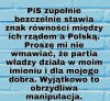 Bezczelny PiS