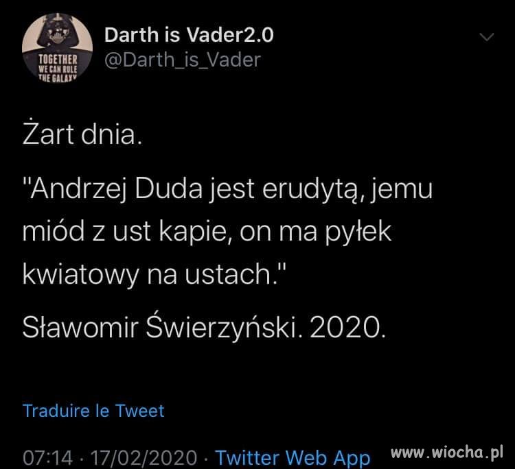 O mało się nie polałem ... za śmiechu