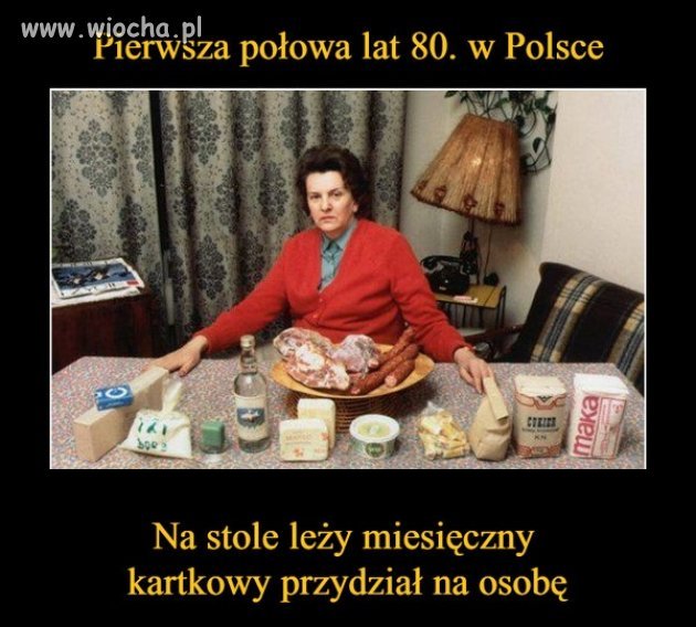Miesięczny przydział na osobę.