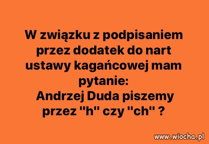 Jest pytanie...